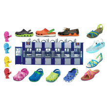 Automatic One Colors EVA Shoes Crocs Slippers Injection Molding Machine